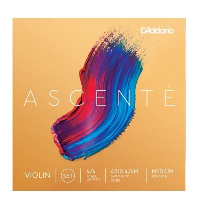 DAddario A310 4/4M Ascente Keman Tel Seti (4/4) | Sofistike Ses Kalitesi Uzun Ömürlü Sentetik Yapı ve Profesyonel Seviyeye Geçiş Uyumu